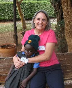 Volunteers and community members collaborating in East Africa